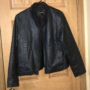 Leather jacket